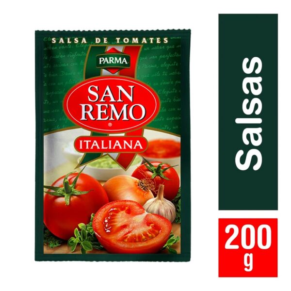 Salsa Tomate San Remo 200 gr Carozzi